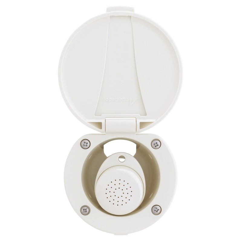 Ambassador Marine Universal Collection All Plastic Recessed Shower, White