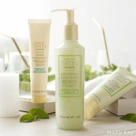 Satin Hands Pampering Set with Refining Scrub, Hand Softener, and Nourishing Shea Cream great Gift, At Home Spa-like treatment - Color: White Tea & Citrus, Size: Hand lotion only