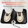 TISHIJIE Electric Heated Floor Mats - AC 110V Foot Heater,