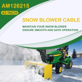 AM126215 Snowthrower Cable Chute Control Cable for John Deere 320 335 345 355D GX LX GT 240 245 42″ Tractor Mounted Snowblower 42 Inch