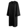 Misscom Adult Matte Choir Robe for Church Judge Robe Costume