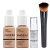 Phoera Foundation Full Coverage Makeup Set - Includes Buff Beige