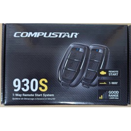Compustar Car Remote Starter System with 2 Remotes 1500 Feet Range CS930S NEW