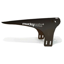 Mucky Nutz Face Front Fender - All Black/Mudguard Bicycle Cycling Cycle Biking Bike Road MTB Mountain Riding Ride Trail Dirt Downhill Freeride Mud Guard Enduro Muck Rain Shield Water Board Flap
