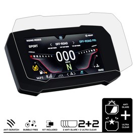Speedo Angels Dashboard Screen Protector for TIGER 900 GT/RALLY (2020-) 2 x Ultra Clear & 2 x Anti Glare