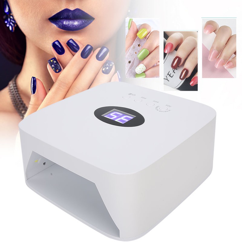 54W Intelligent Nail Art LED Lamp Dryer Multifunctional Gel Polish