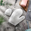 Vesici 2 Pcs Honeycomb Exfoliating Glove Set Exfoliating Bath Mitt