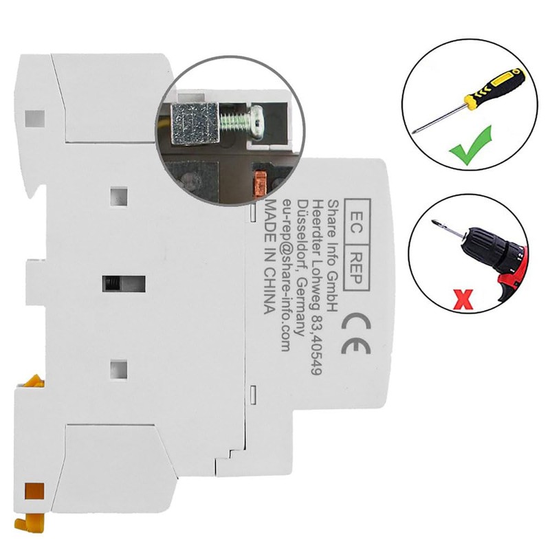 Hofwgele HCH8s-25 AC Contactor 25A 2P 110V 120V 2 Pole