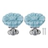sourcing map 2pcs Toilet Button Pusher, Toilet Tank Button, Crystal