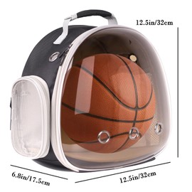 Bearded Dragon Backpack Carrier with Clear Bubble Window for Small Animal,with Soft Warm Mat Set,Guinea Pig Carrier for 2,Reptile Travel Carrier for Lizards Sugar Glider Hedgehog Rat Parrot Birds