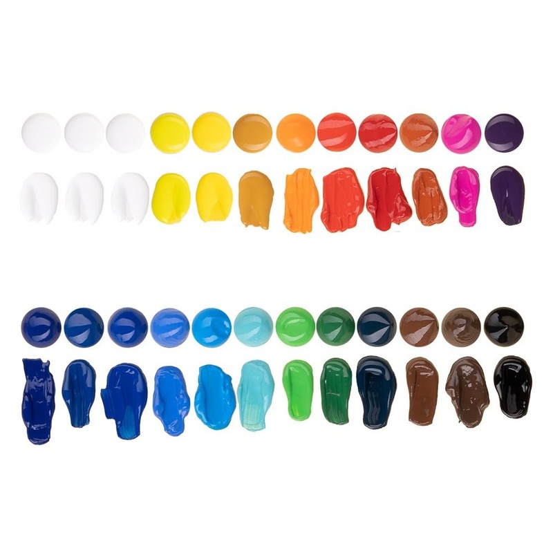 Ideen mit Herz Acrylic Paint Set with 24 Tubes of