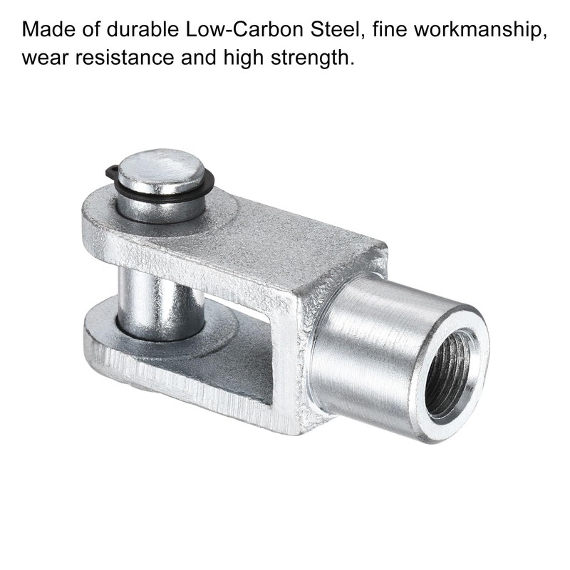 sourcing map Air Cylinder Rod Clevis M16 x 1.5 Internal