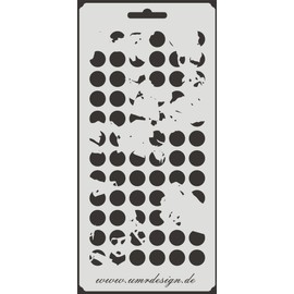 Scrapbooking Stencil S-013 20cm X 10cm