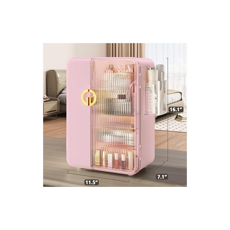 UAK Makeup Organizer with Drawers for Vanity, Cosmetic Display Case