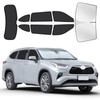 for Toyota Highlander 2020-2025 Car Window Shades, 8pcs Privacy Sun