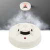 Smoke Alarm Battery Operated LED Indicator Quick Response Dustproof 360°