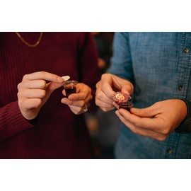 Prefilled Communion Cups and Wafer Set for Holy Eucharist Celebration in Hospitals, Summer Camps & More, Box of 100, Made with Concord Grape Juice & Wafer