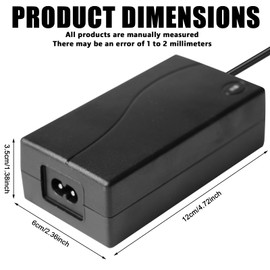 BAIFULAI Power Recliner Power Supply 29 V 2 A, Electric Recliner Sofa Transformer Power Cord for Lift Chair Power Supply for Sofa ZBHWX-A290020-A W52RA73-290018, KDDY001, KDDY008, ZB A290020-B