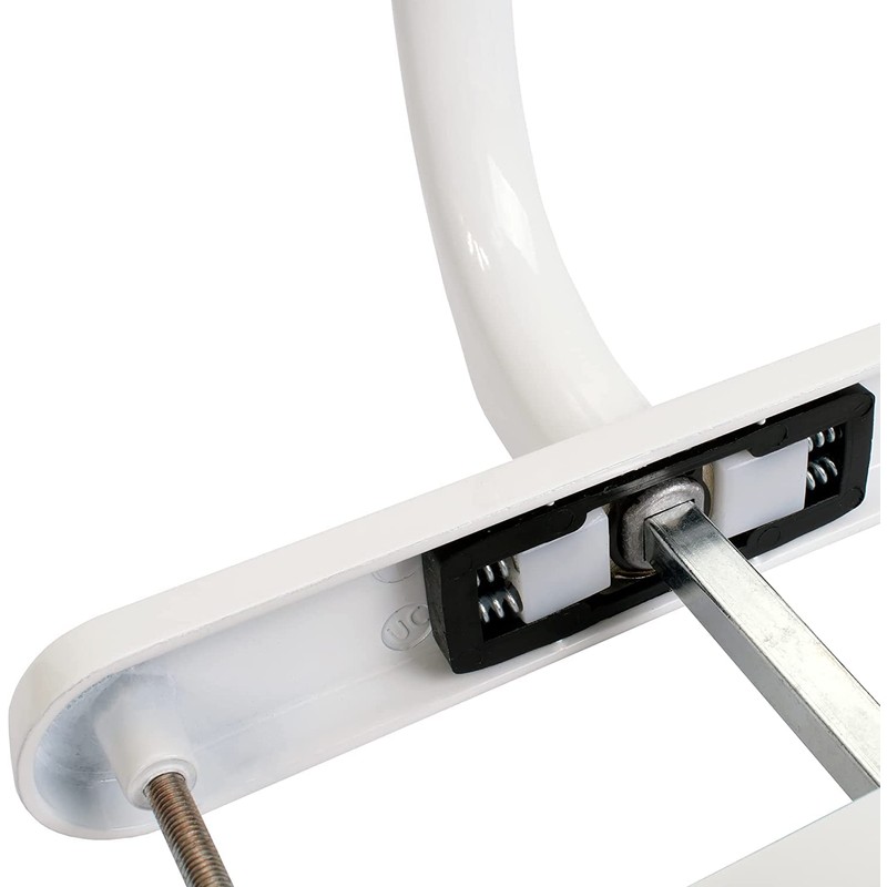 uPVC Door Handles Set Lever/Lever White 92pz - 210mm Screw