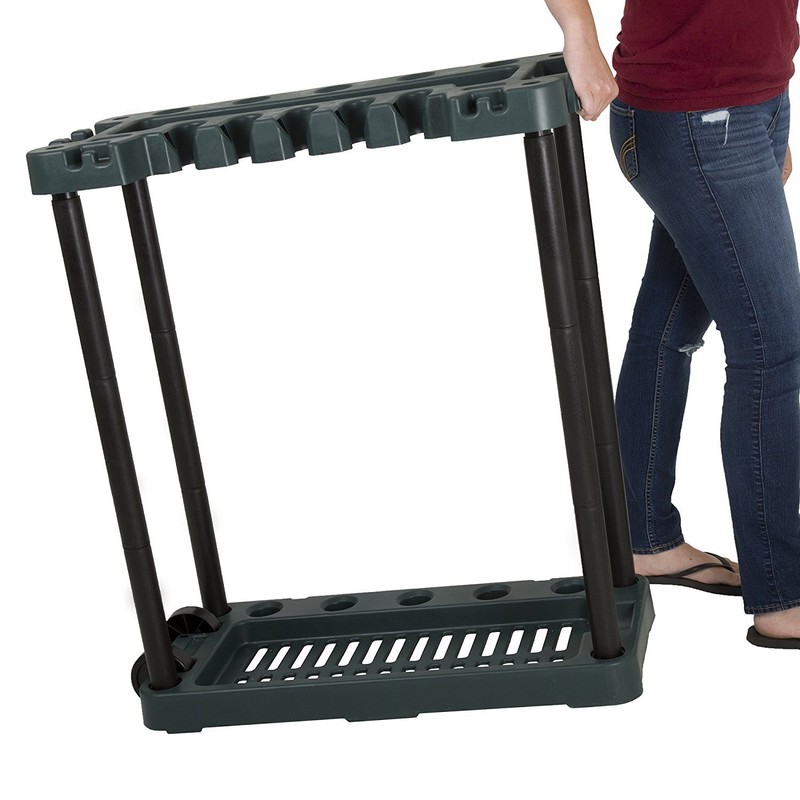 Garden Tool Organizer - Utility Rack, Holds Yard Tools -