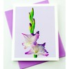 Sunshine Expressions Blooming Flowers – Purple Gladiolus – High End