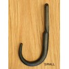 Castelion Black Wrought Iron Butcher's Meat and Game Hooks (Small
