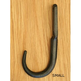Castelion Black Wrought Iron Butcher's Meat and Game Hooks (Small Meat Hook)