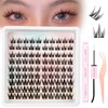 Manga Lashes Clusters Kit Eyelash Clusters Wispy NINGLAH Fairy Cluster