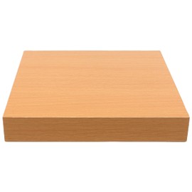 Wall Shelf, 25 x 25 x 4 cm, Floating Hanging Shelf, Beech Colour, Wall Shelf, Bookcase, Shelves, Decorative, Maximum Load 5 kg
