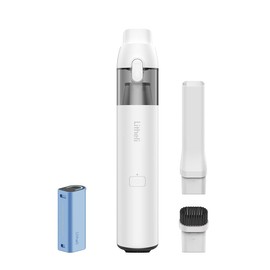 LiTHELi Handheld Vacuum Cleaner Cordless,10000Pa Suction Power with Rechargeable U Battery Ultra Lightweight Mini Car Vacuum,for Car, Home, Pet and Other Crevices, Blue
