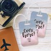 LT011 Over here! Novelty Funny Unique Designer Gift Glossy Plastic