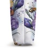 Lisianthus Flower Blooming With Bees Around Graphic Tote Bag