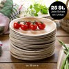 Moritz & Moritz 25-Piece Palm Leaf Tableware Round – 25