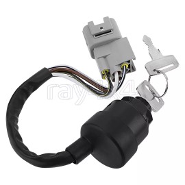 M MATI For Kawasaki Mule 3000 3010 3020 Ignition Switch with 2 Key 27005-1244 2001-2008