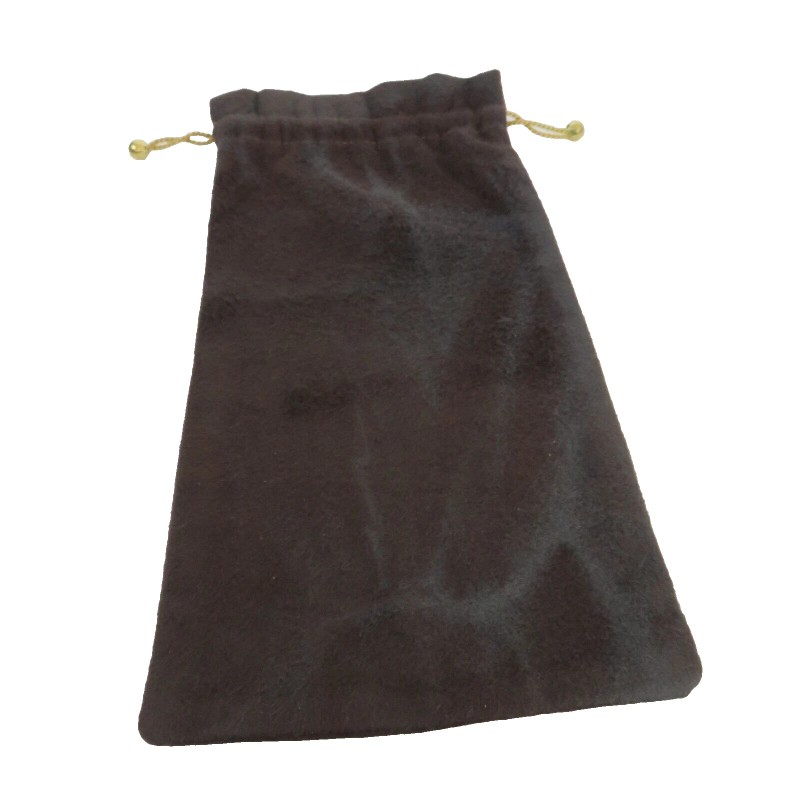 Pacific Silvercloth Vintage Pacific Silver Cloth Anti-Tarnish Drawstring Bag, 10.5"