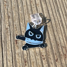 Cat USB C Dust Plug, Type C Port Cover Charm, Charging Port Protector Cap for All USB C Devices (Cat-2)