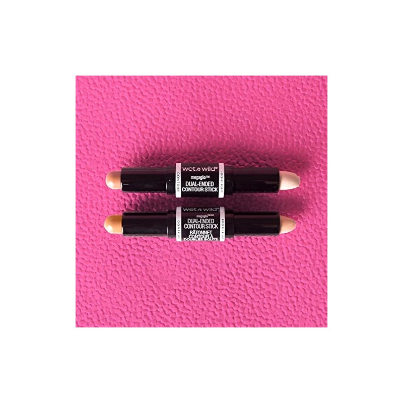 MegaGlo Dual barra de contorno e Iluminador para cara,base multiusos,