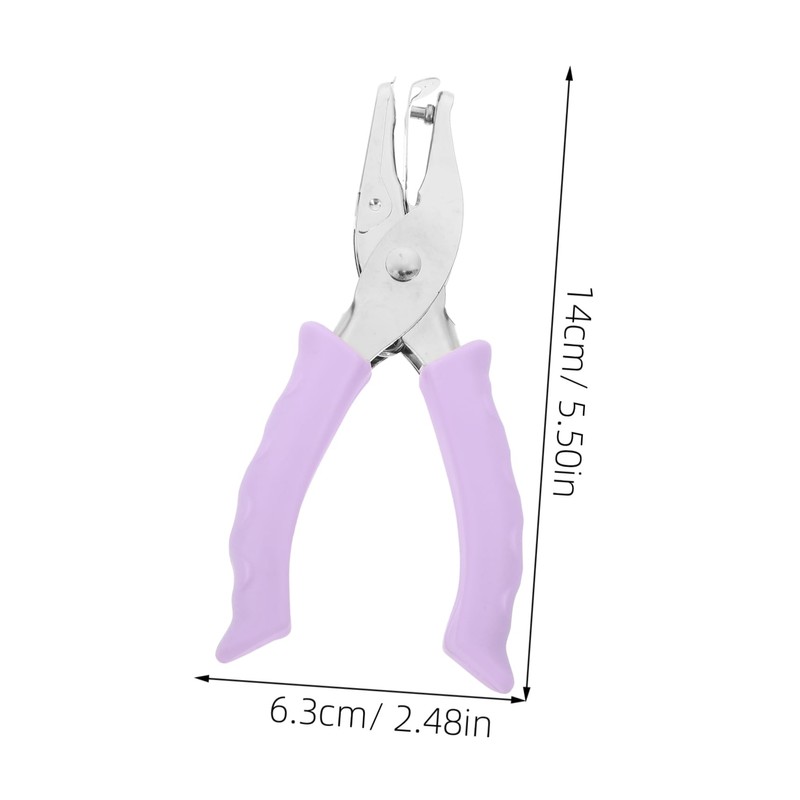 SEWACC Handheld Hole Puncher for Crafts Ergonomic Single Hole Punch