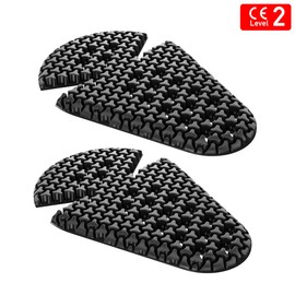 SAS-TEC Tripleflex Ventilated Side Cut CE UKCA Level 2 Flat Design Body Protection for Shoulder/Elbow/Hip/Knee Impact Zones - Armour Upgrade Inserts (SC-1/KCA2air)