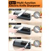 5 in 1 Electric Knife Sharpener Multifunction, Professional Knife Sharpener