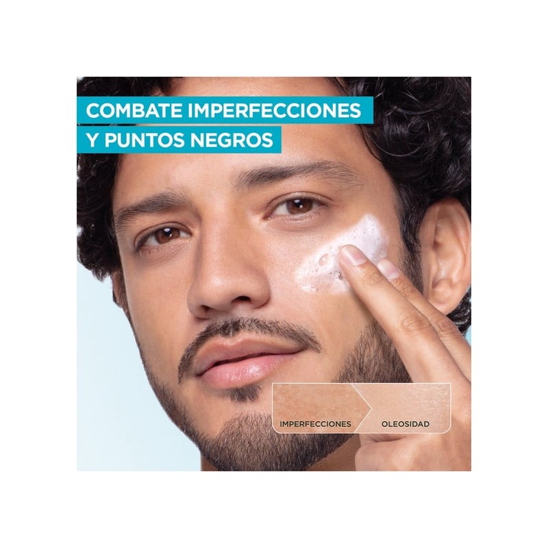 Limpiador purificante Garnier skin active anti imperfecciones 200 ml
