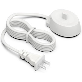 Guy-Tech Electric Toothbrush Replacement Charger Compatible for Braun Oral-B Electric Toothbrush, Inductive Charging Base Portable Waterproof Power Cord Environmental ABS, Model 3757