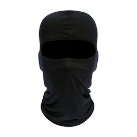 Balaclava Skull Full Face Mask UV Protection Sun Hood Tactical Ski Mask for Mens - Color: Black