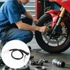 Universal Motorcycle Hydraulic Brake Light Switch Banjo Bolt - Hollow