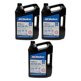ACDelco GM Original Equipment 10-9330 (19432322) dexos™1 GEN 3 Full Synthetic 5W-30 Motor Oil - 5 qt Jug (Case of 3)
