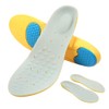 Insoles, 2 Pairs, 4 Pieces, Anti-Fatigue, Shock Absorption, Gel Insole,