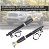 Pair Rear Air Suspension Shocks Absorber Struts w/Electronic Replacement for