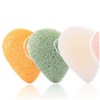 Minkissy Makeup Remover Face Wash Sponge Beauty Puff Bamboo Charcoal