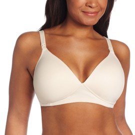Leading Lady Molded, Seamless, Wirefree Nursing Bra - Nude 38DD