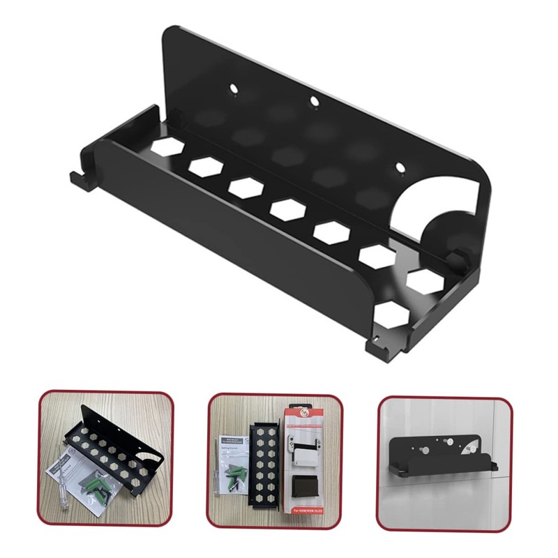 Operitacx Oled Wall Mount Game Console Shelf Cooling Small Wall